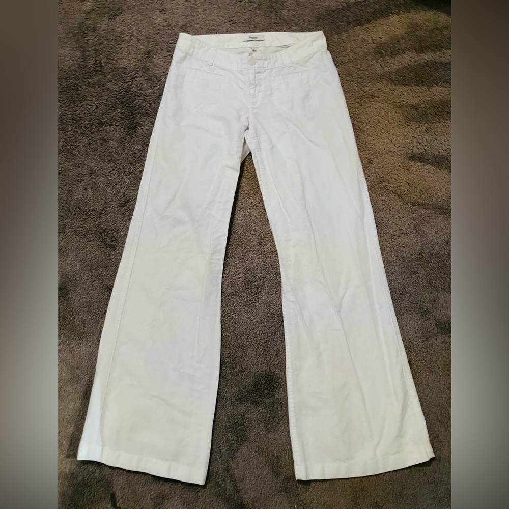 Express Crisp White Trousers